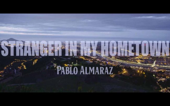 Stranger in my Hometown - Videolcip en Bilbao. Pablo Almaraz, Leyre Berrocal, Xabier Elkorobarrutia, Txabi. The Rock Studios
